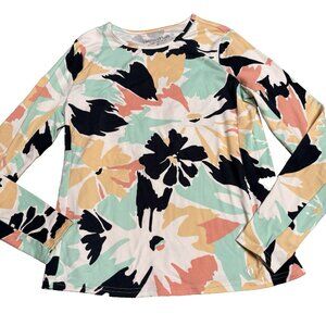 Hang Ten Women's Top Size S Long Sleeve UV Protection SPF 50, Side Pocket